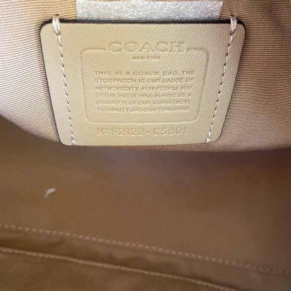 Coach Rowan Satchel With Pop Floral Print c5801 - Picture 7 of 10